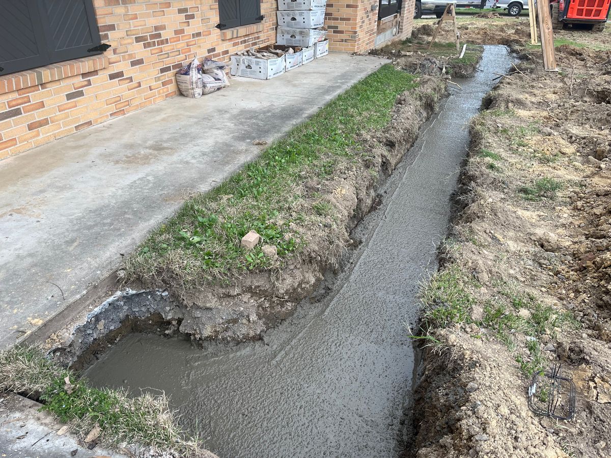 Trenching for J.P Landscaping and Excavation in Chattanooga, TN