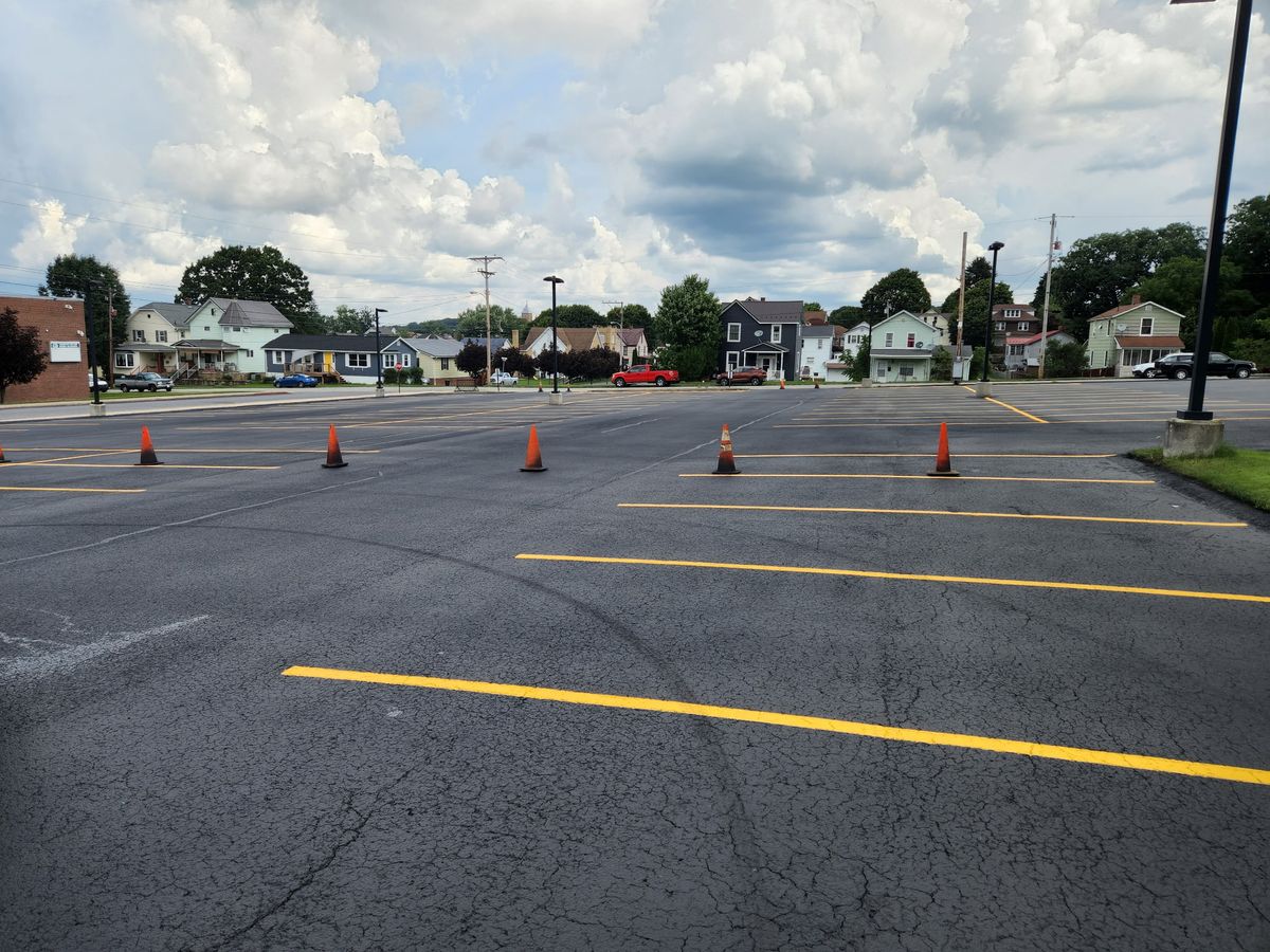ADA Pavement Markings for Stripe A Lot in Knoxville, TN