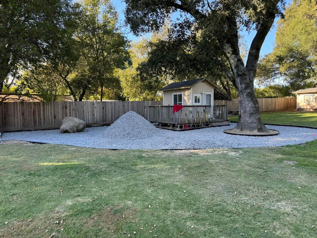 Landscape Construction for Ren Levine Construction in Novato, CA