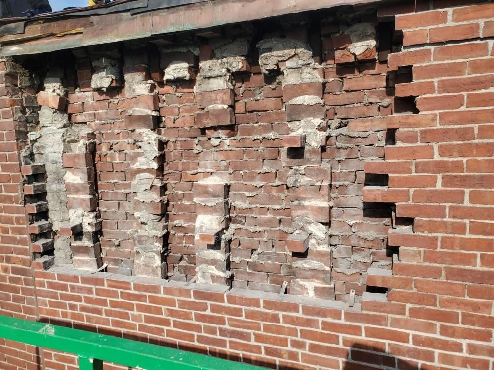 Brickwork for James T. Coughlan Restoration in Brockton, MA