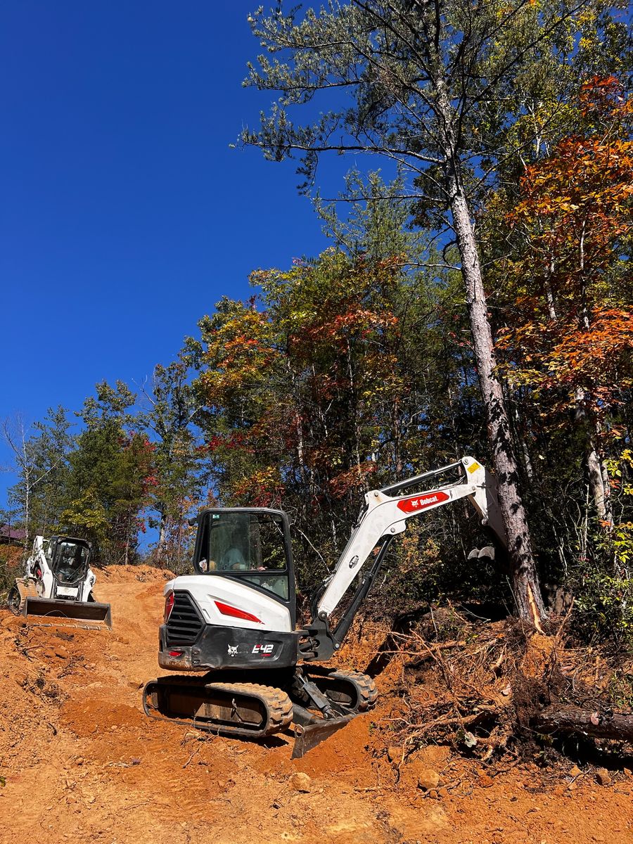 Road Building for Dutch Mountain Excavating in Sevierville, TN
