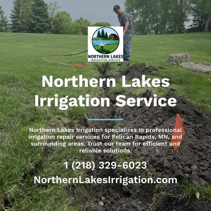 Irrigation System Repair for Northern Lakes Irrigation Service in Pelican Rapids, MN