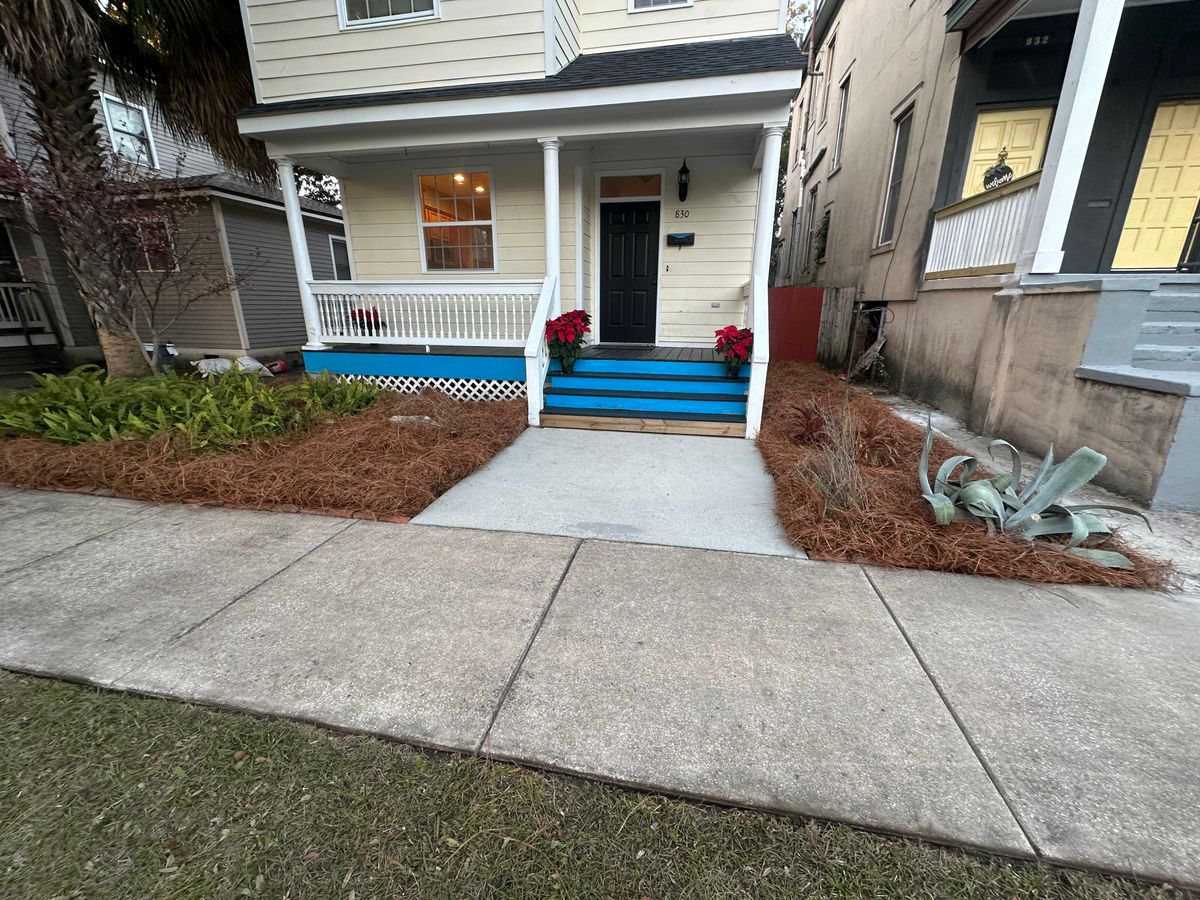 Pine Straw Installation for Coastalscapes Landscaping & Turf Management  in Savannah, GA