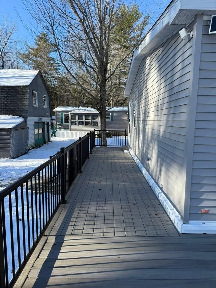 Deck & Patio Installation for The Finish Group in Bangor, ME