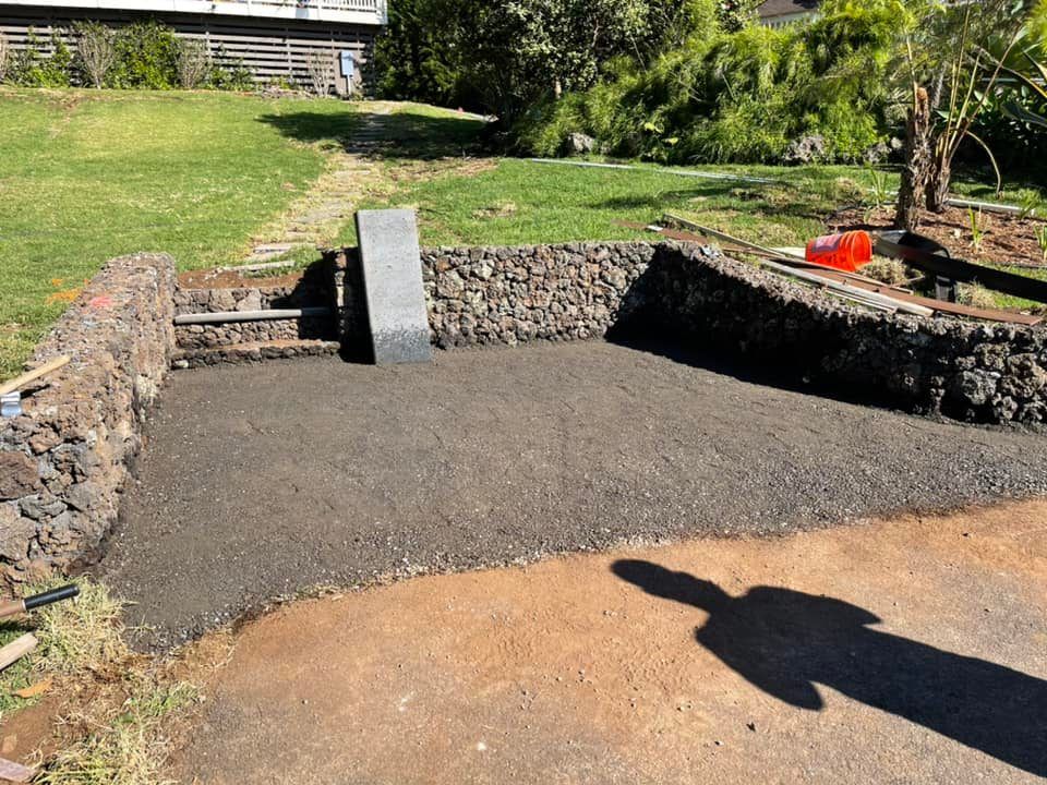 CMU Walls for Savou Landscape & Masonry LLC  in Maui, HI