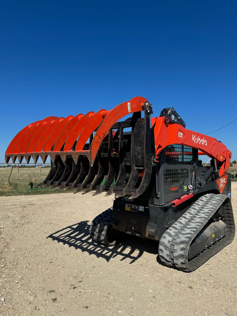 Brush removal/organic dumpsters for Marek Land Services in  Austin,  Texas