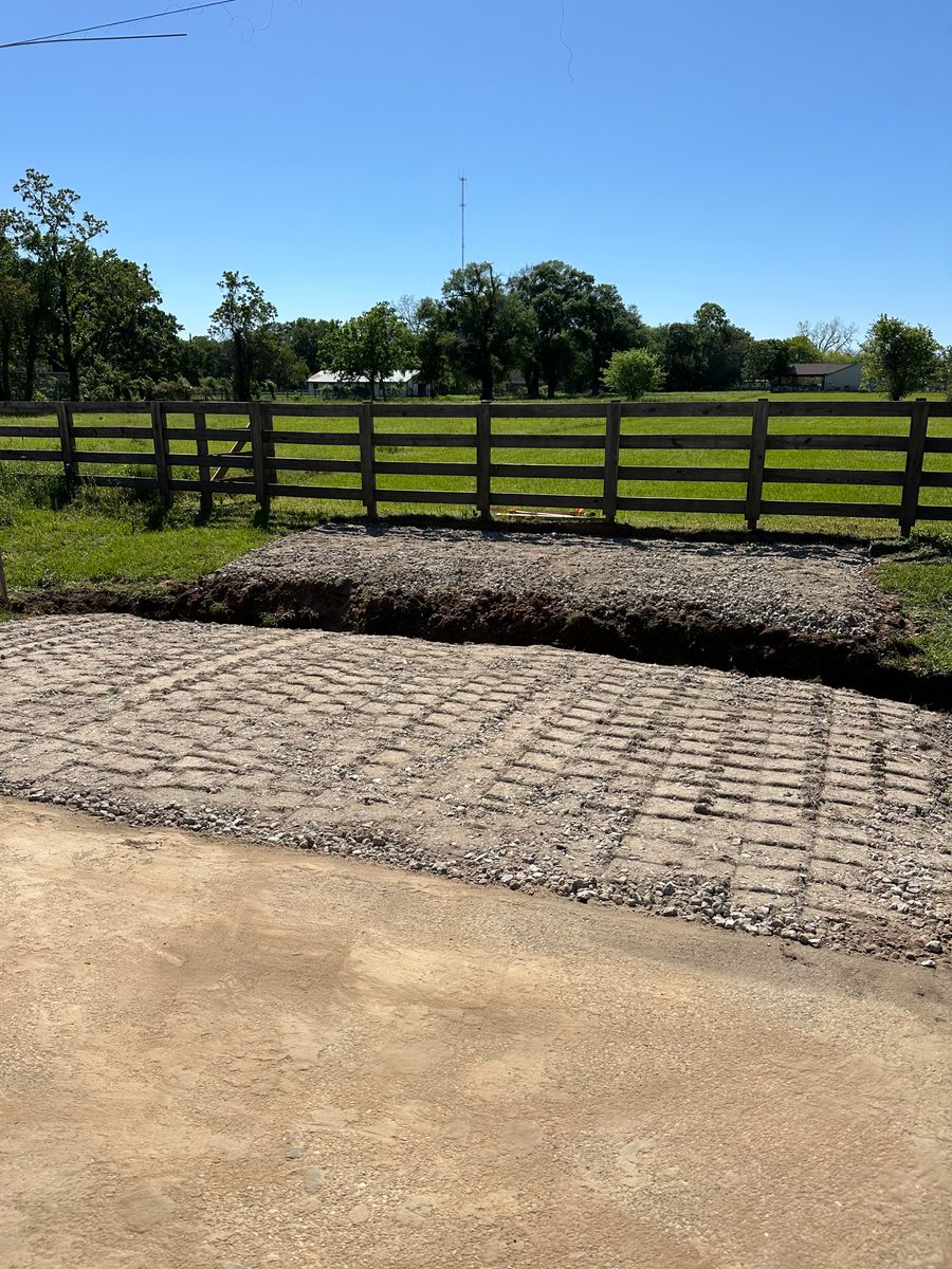 Flatwork for BigTex Concrete Construction in Houston, TX