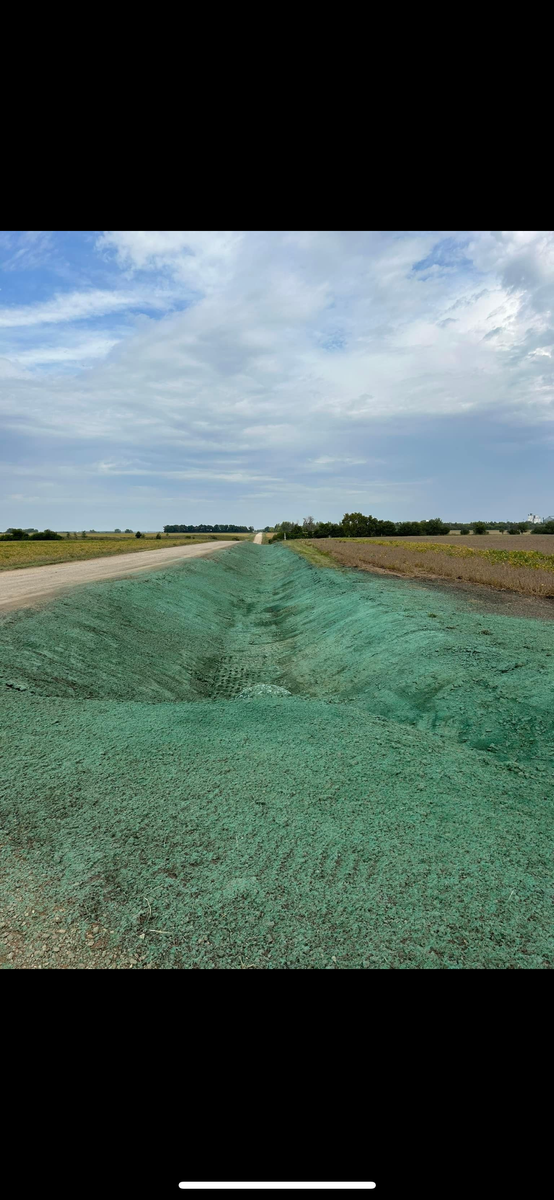 Erosion Control for TS Hydroseeding in Morris,  MN