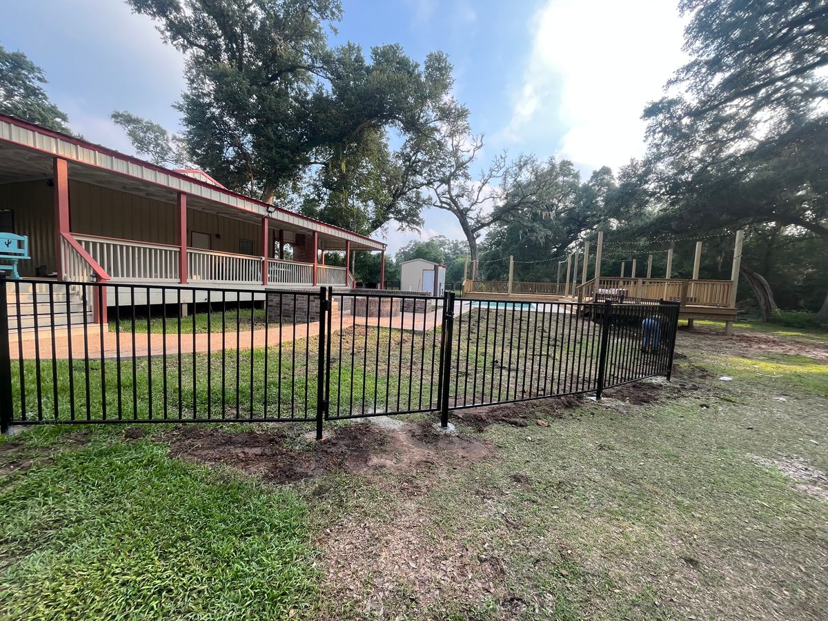 Fence Installation for Aly Fence in Angleton, TX