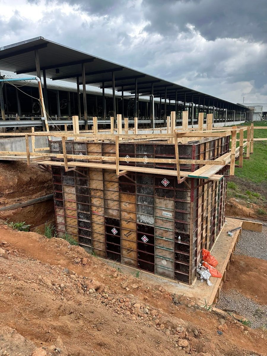 Rebar installation for J & Son Construction LLC in Forest City, NC