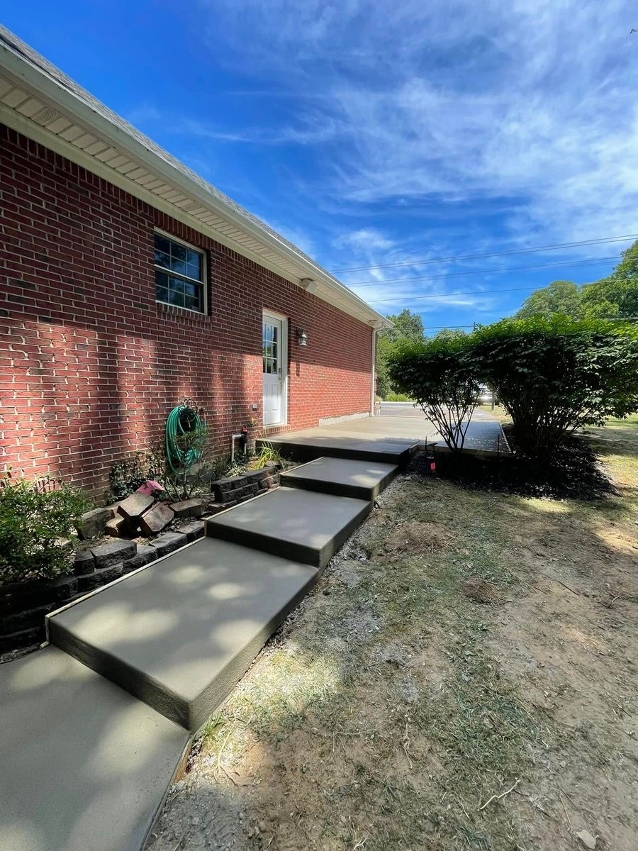 Stair Design & Installation for Buckel Concrete in Clarksville, IN