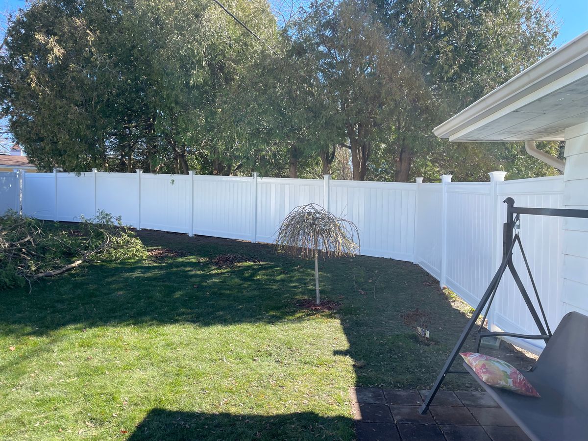 Fence Installation for TMF Services in Lapeer County, MI