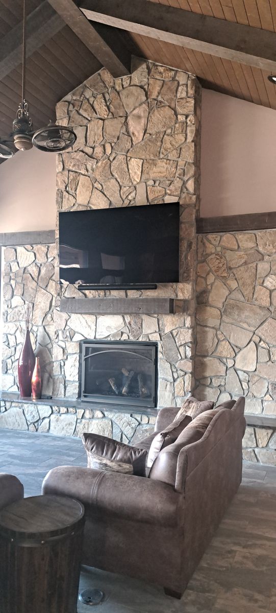 Custom Stone installation for Exquisite Techniques Construction LLC in Prescott, AZ