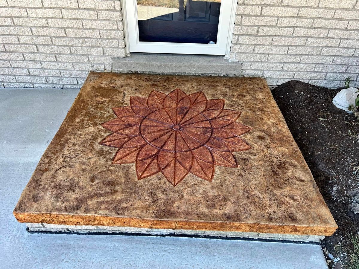 Concrete Driveway Replacement for Deerbrook Construction in Pontiac, MI