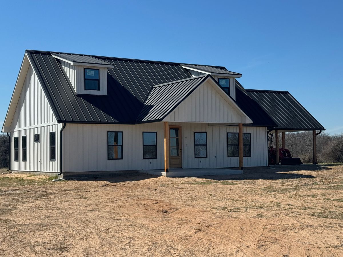 Custom Home Construction for Cutter Lane Builders in Cameron, TX