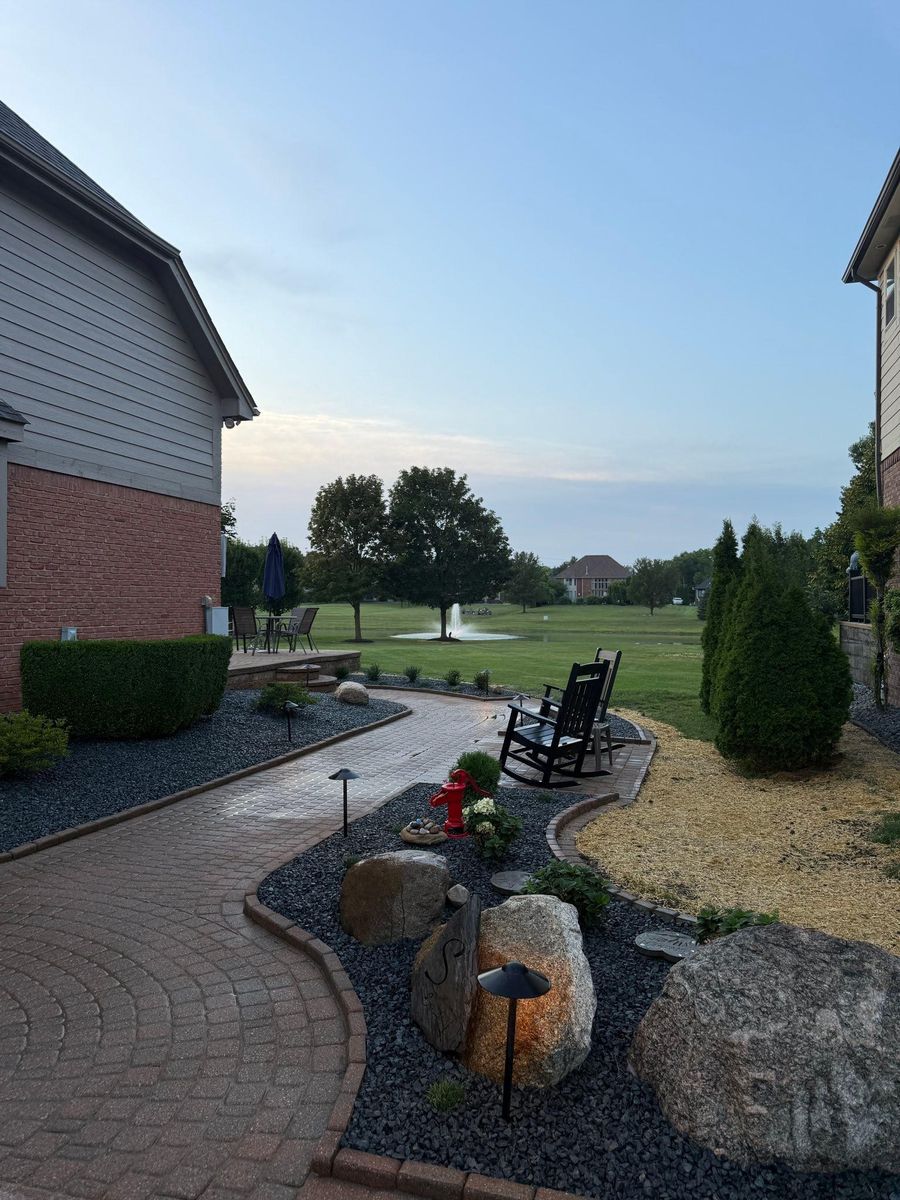 Hardscaping for Denali Outdoor Services in Washington, MI