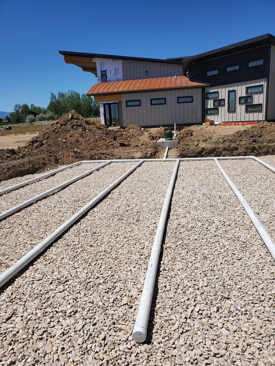 Land Grading for Precision Excavation and Septic Systems in Sheridan, WY
