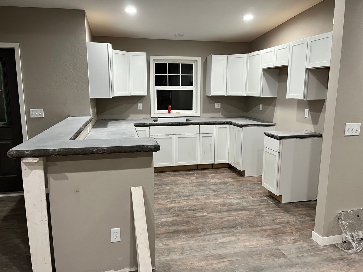 Kitchen Renovation for C.P. Construction in Argyle, WI