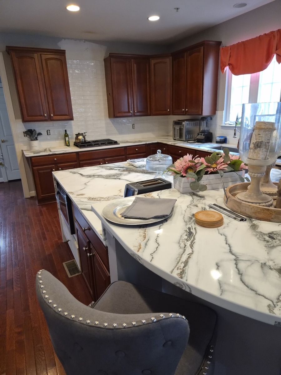 Quartz countertops for MAS Home Improvement in Waldorf, MD
