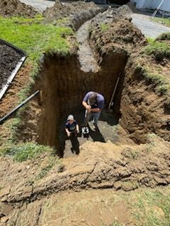 Septic Tank Installation for First Class Construction in Centre Hall, PA