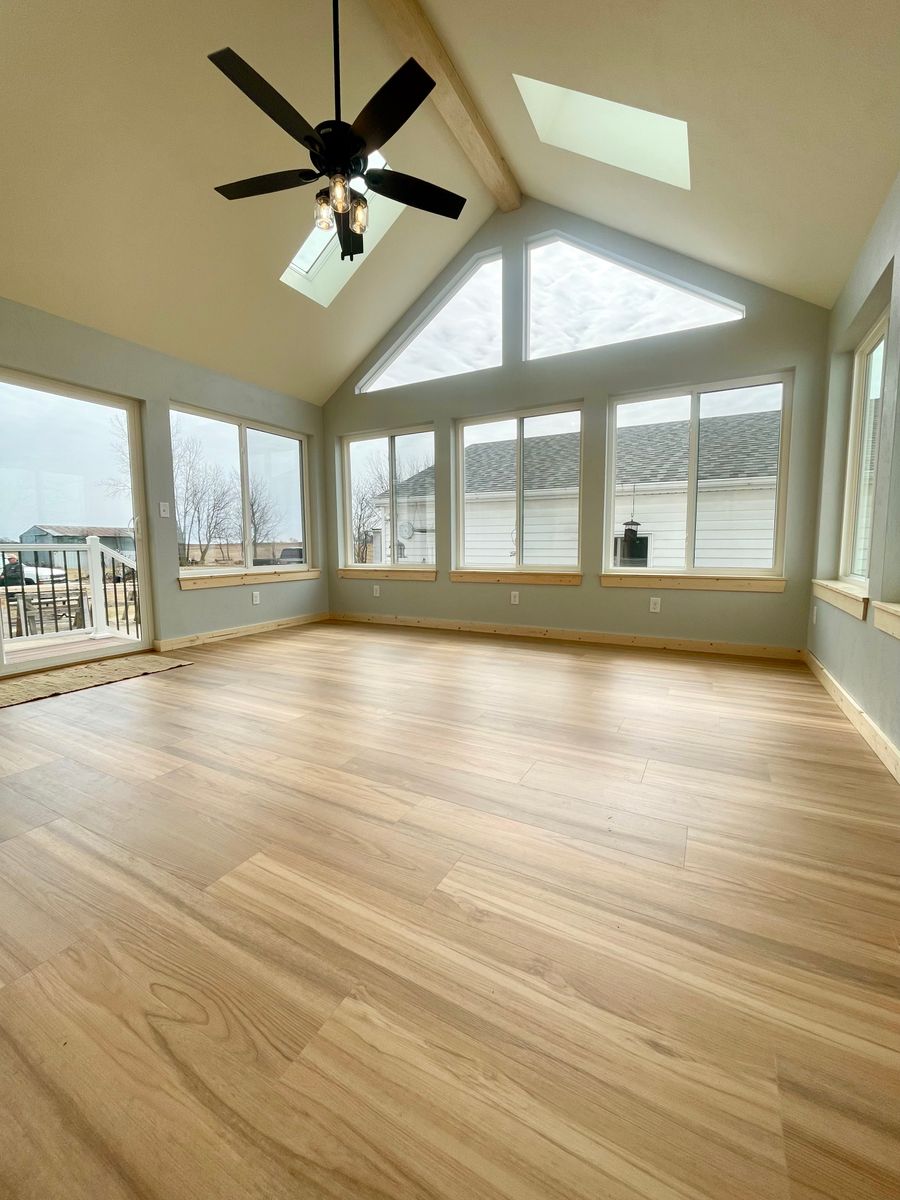 Sun Room Building for Tru Frame Outdoor Structures in Menasha, WI