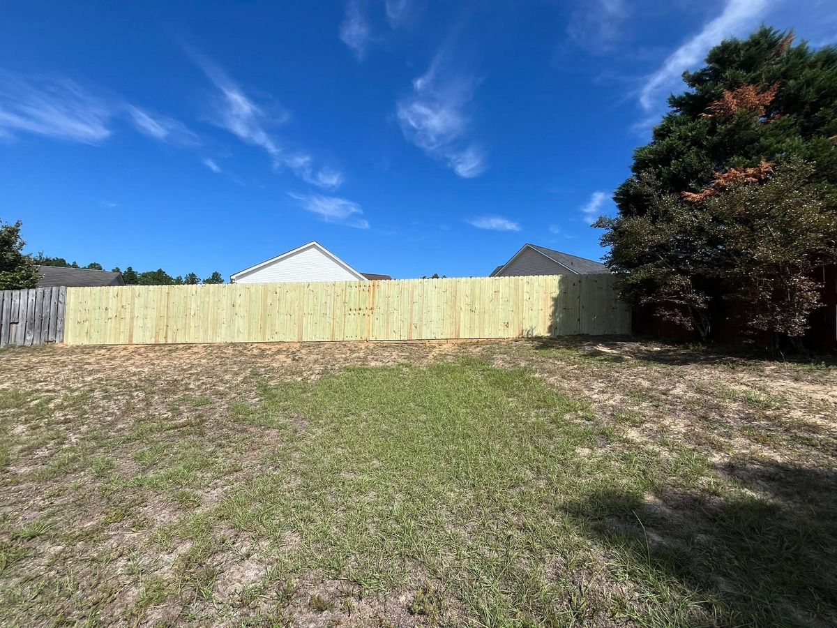Fence Repair for JB Nealy Fence in Elgin, SC