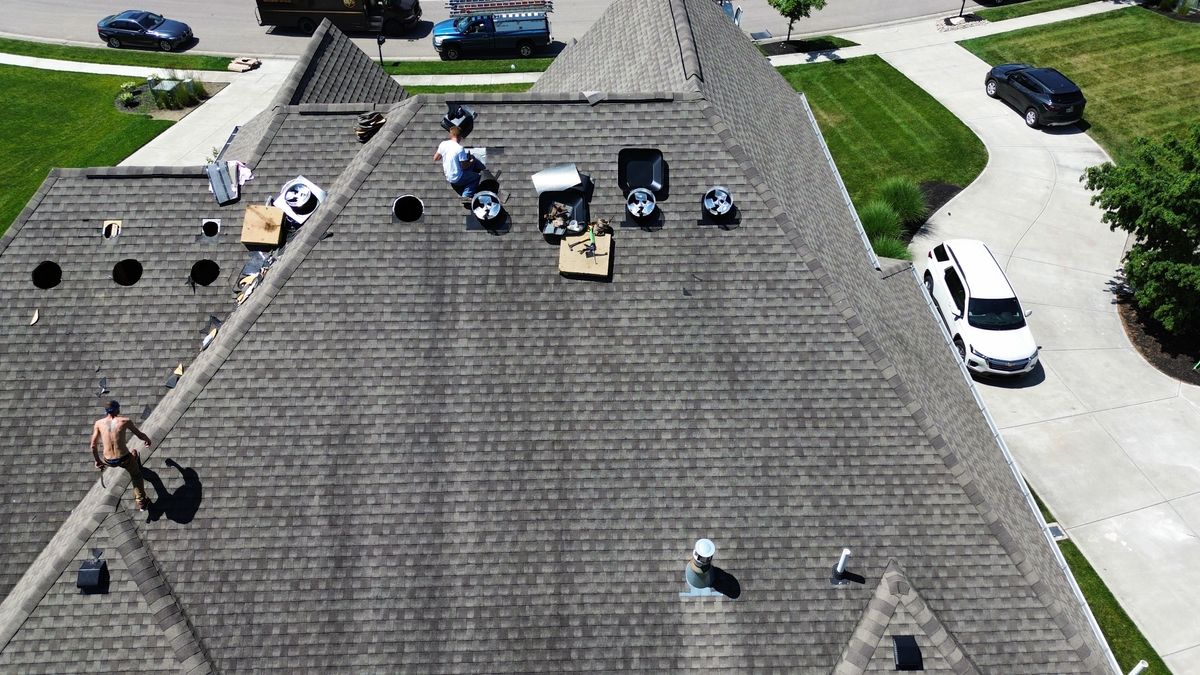 Roof ventilation services for Precious Roofing in Madeira, OH