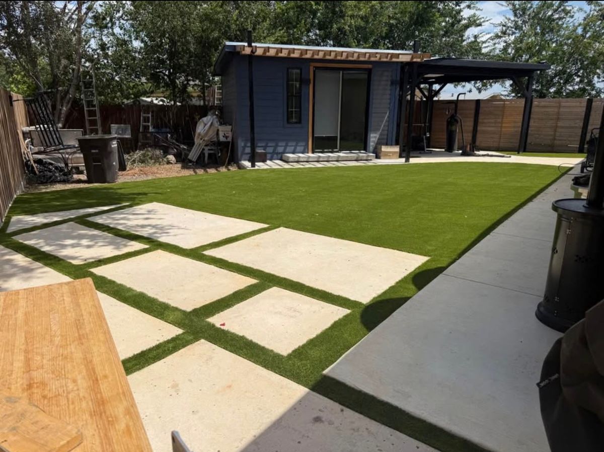 Turf Installation for Creative Edge Co. in San Antonio, TX