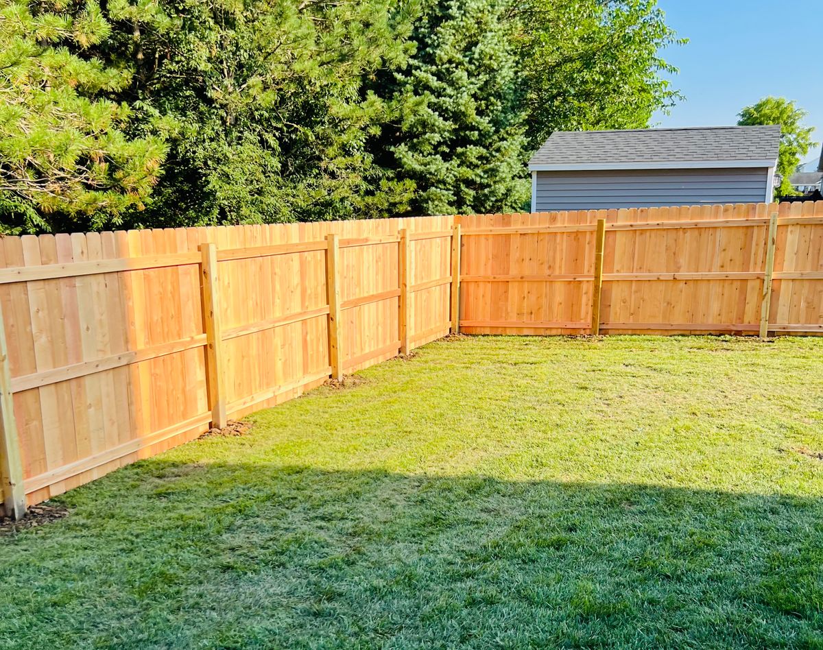 Fence Installation for Zenn Exteriors in Champaign, IL