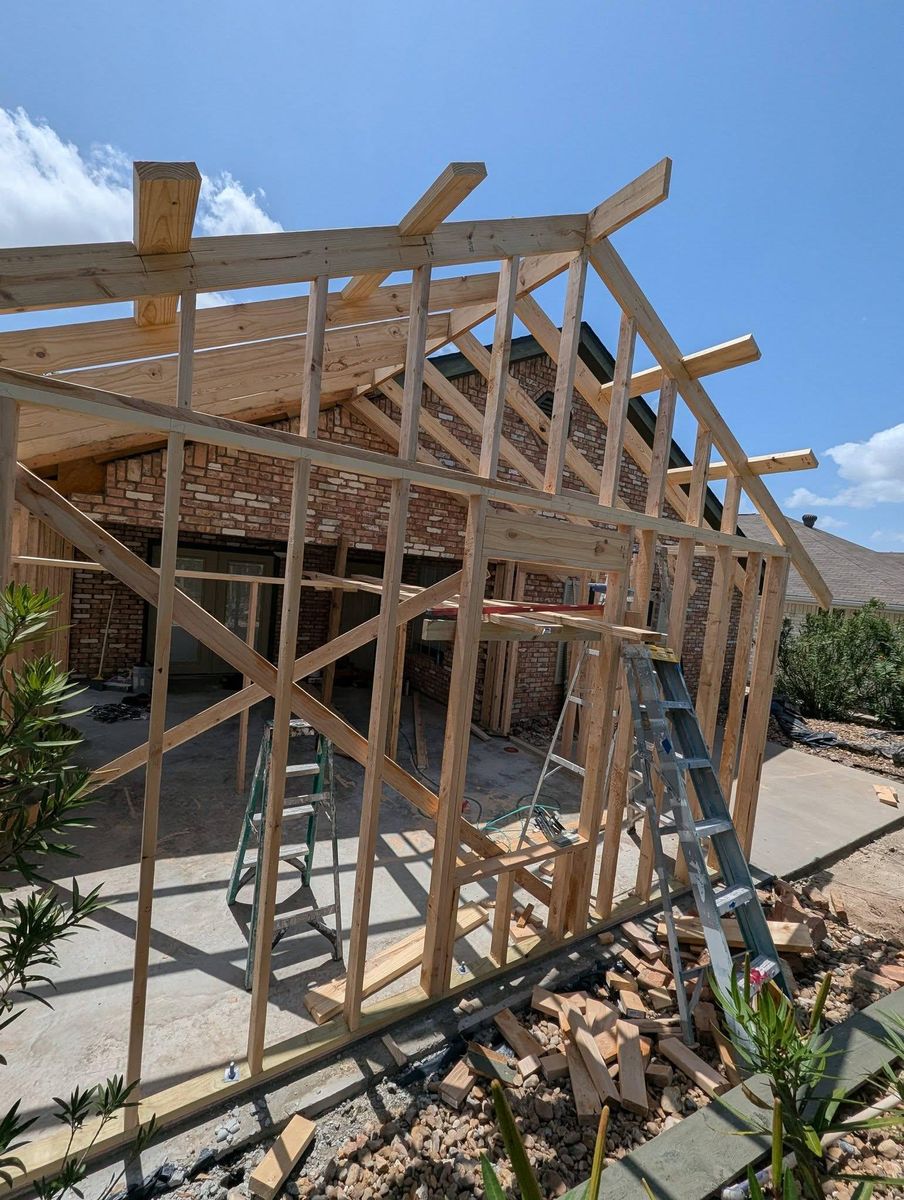 Carpentry for TopNotch Painting Solutions LLC in McAllen, TX