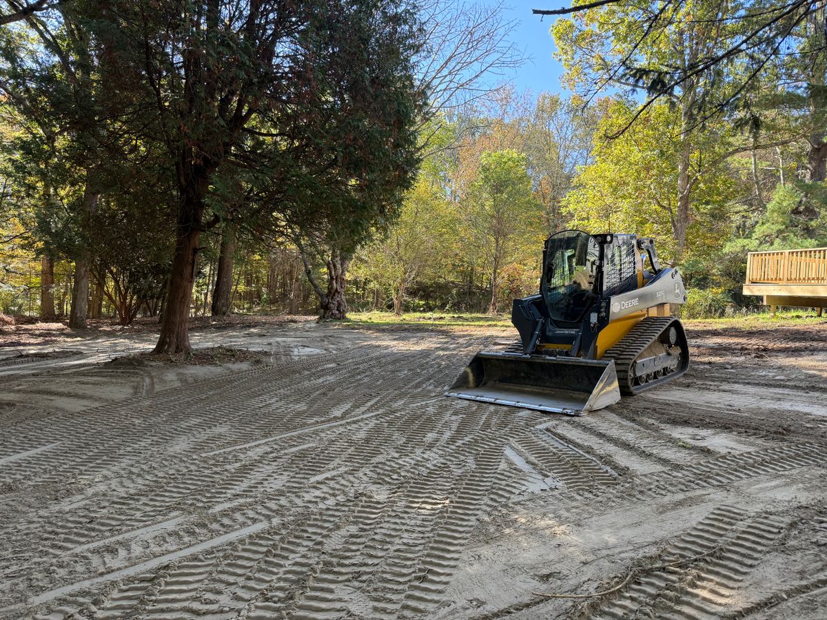 Land Clearing & Yard Expansion for Lennon Land Management in Suffield, CT