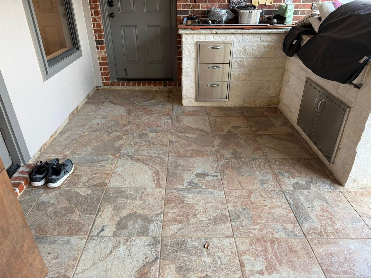 Pool & Patio Restoration for Texas Curb N Borders in Houston, TX