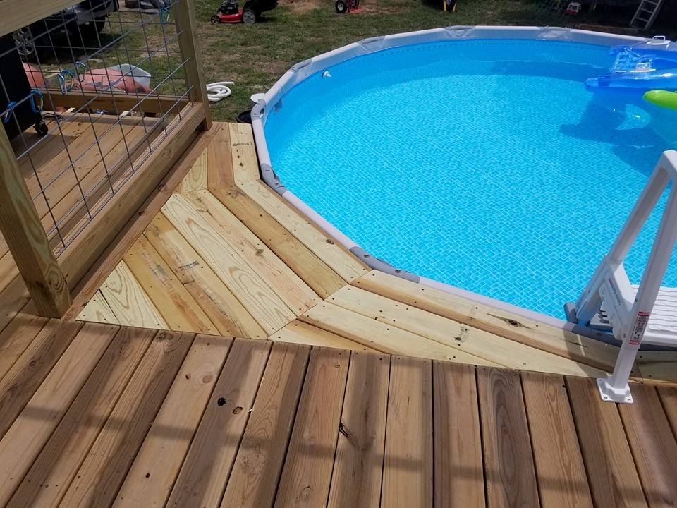 Outdoor Pool Decking and Skirting for Sauber Exterior Carpentry  in Houston, TX