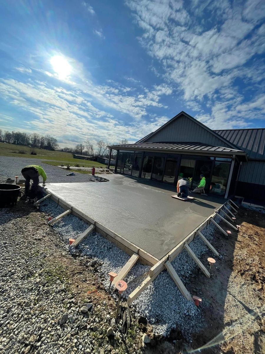 Sidewalk Installation for Buckel Concrete in Clarksville, IN