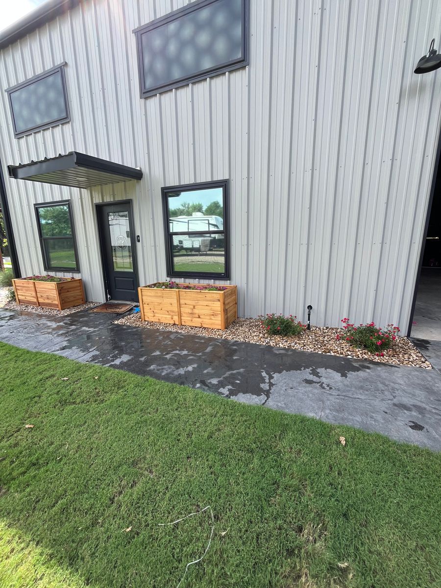 Landscape Installation for Piña’s Lawncare in Limestone County, TX