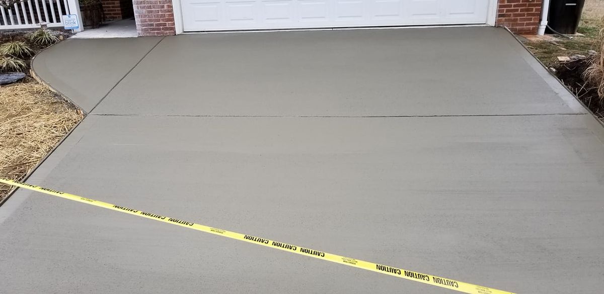 Concrete Slab Construction for Tommy Moore Construction in Anderson County, TN