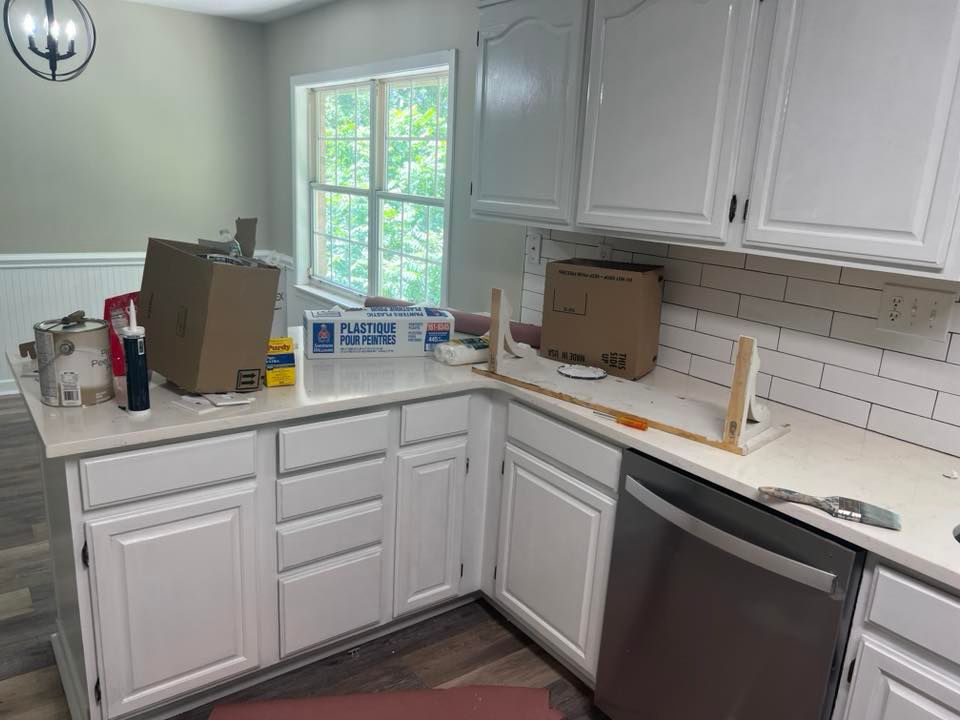 Kitchen and Cabinet Refinishing for Second Generation Painting in Tellico Plains, TN