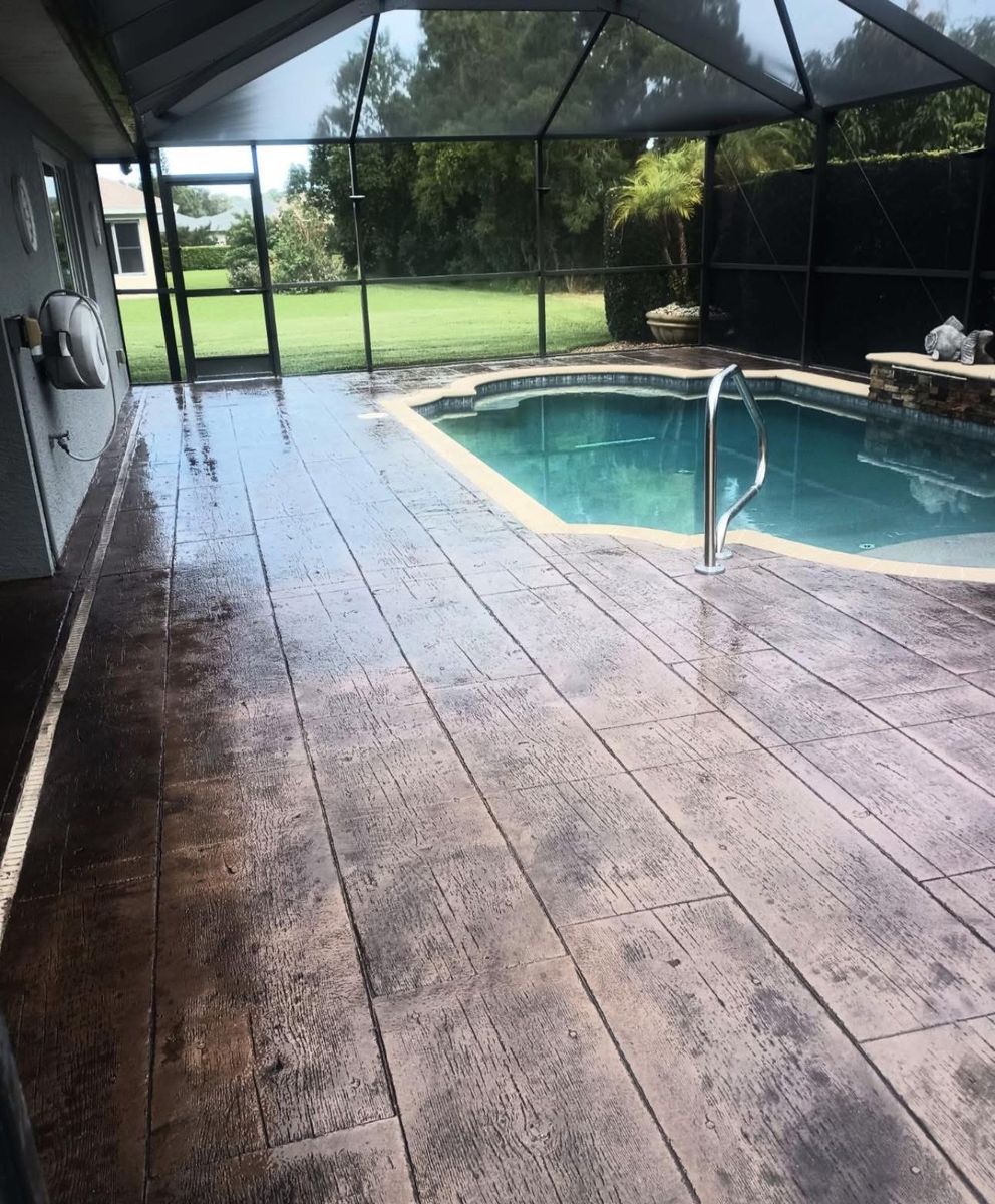 Patio Design & Installation for All Phases Decorative Concrete in Sebring, FL