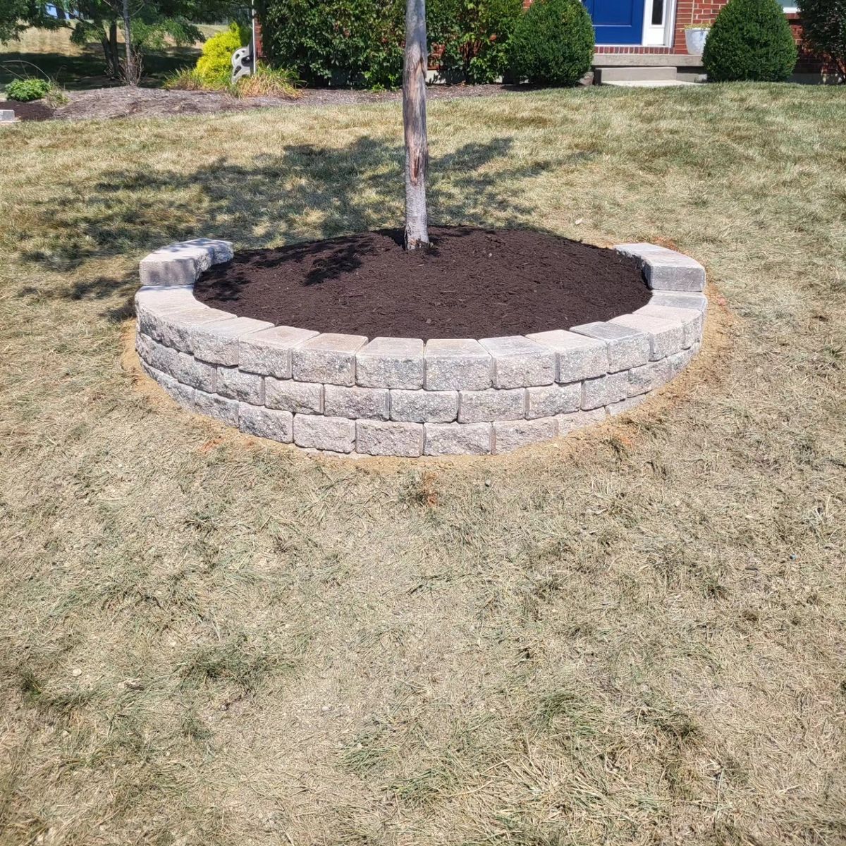 Retaining Wall Construction for Ryt's Landscaping LLC in Cincinnati, OH