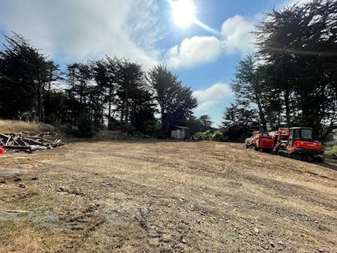 Land Clearing for Schaap Excavating in Gualala, CA