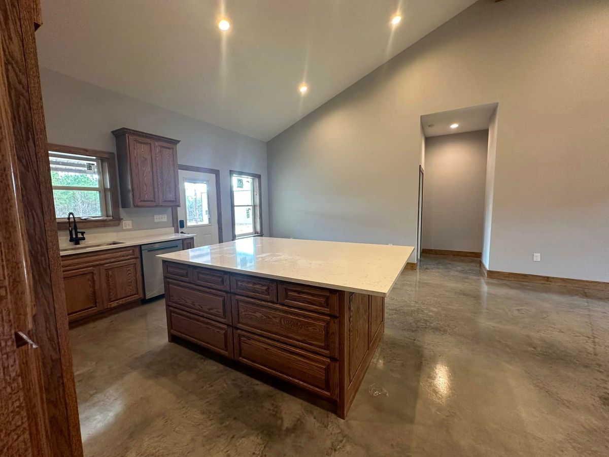 Interiors for H&M Construction Metal Buildings in Osyka, MS