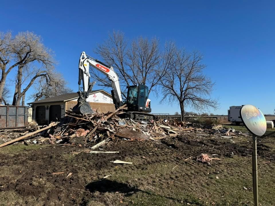 Land Clearing & Demolition for HDE Services LLC in Grand Island, NE