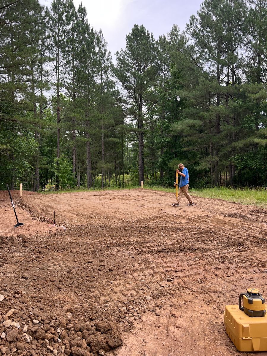 Grading // Dirtwork for NC Property Works, LLC in Johnston County, NC