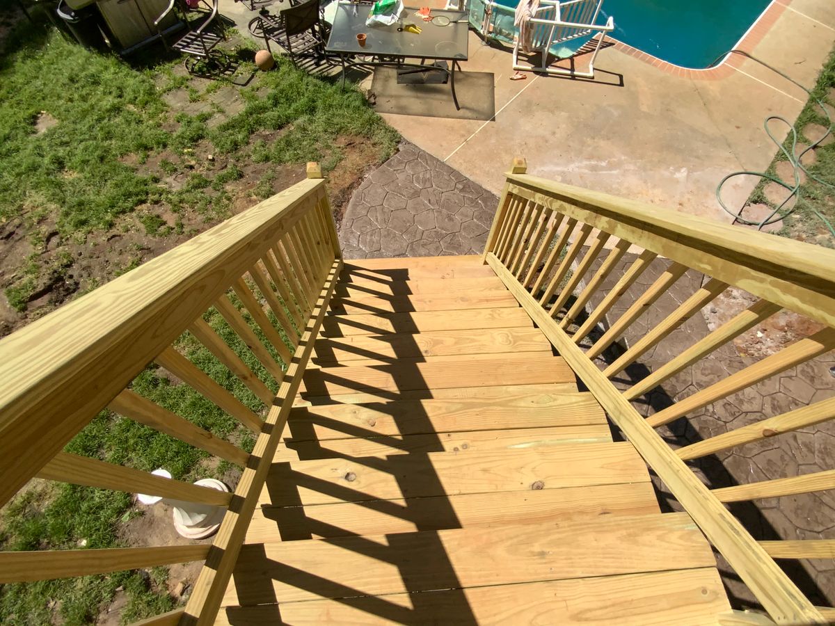 Stair Design & Installation for Compadres Concrete in Griffin, GA