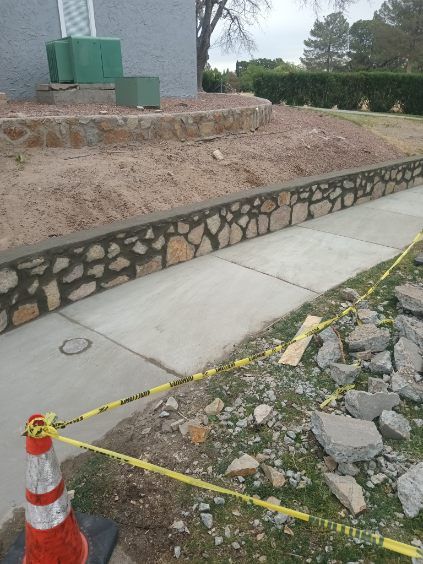 Rockwall, New Build, Restoration and Decorative for Gordo’z Concrete & Maintenance in El Paso, TX
