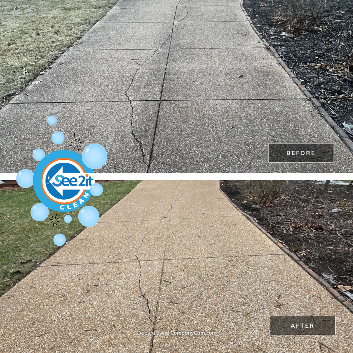Pressure Washing for See2it Clean in St Louis, MO