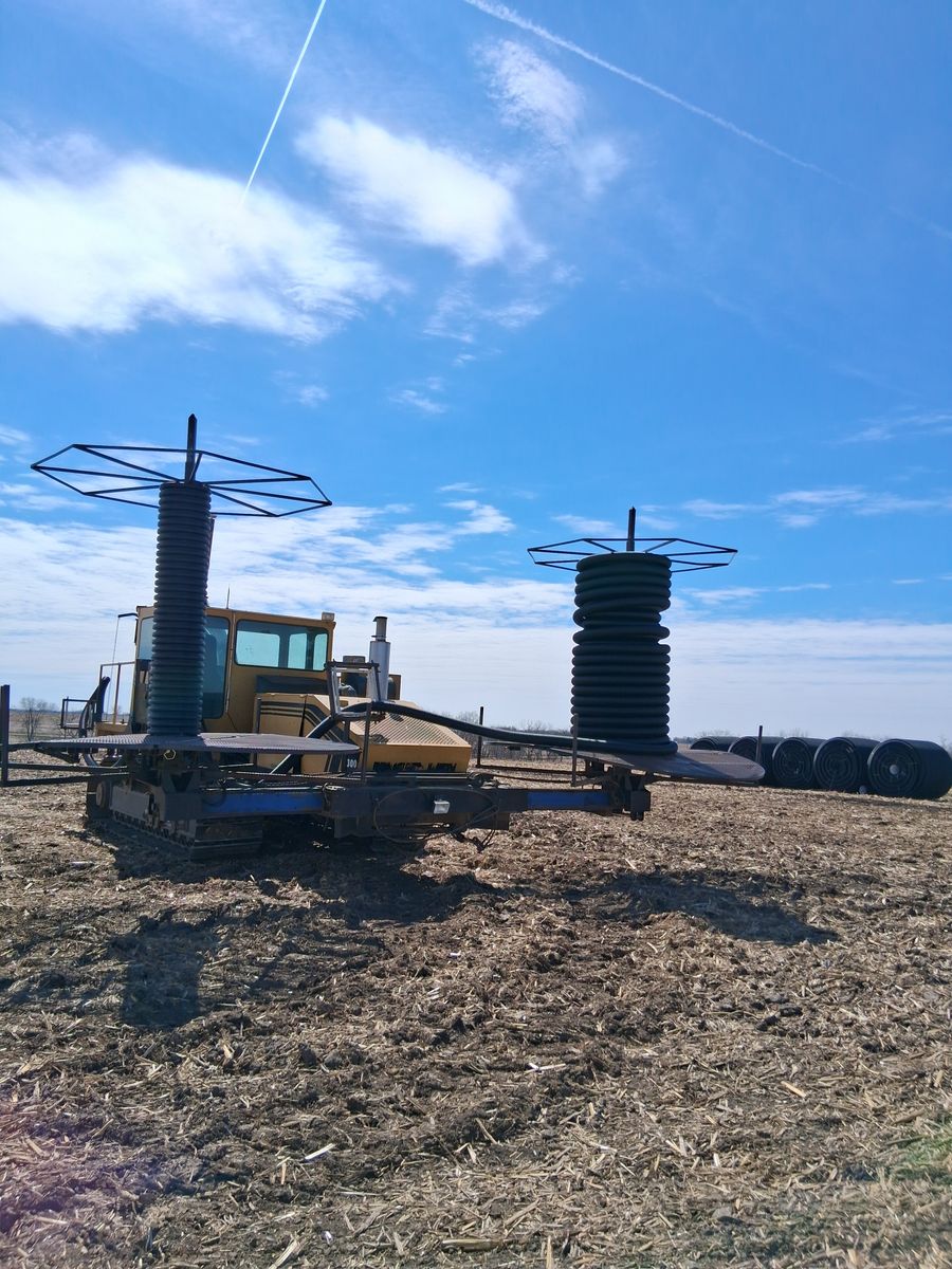 GPS Tile and Mapping for GBA Earthmoving in Keota, IA