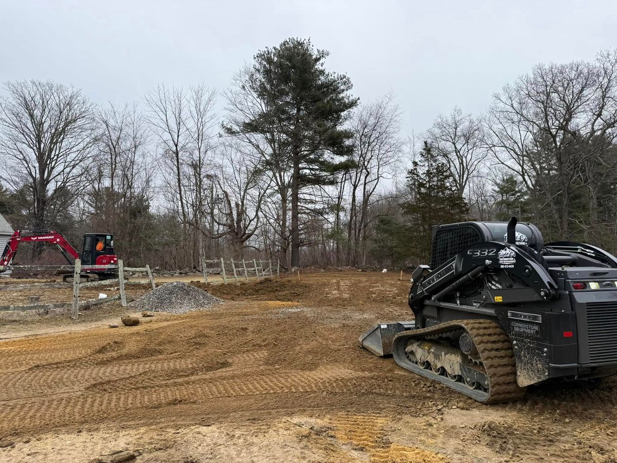 Sitework for Triple C’s Excavation in Ashford, CT