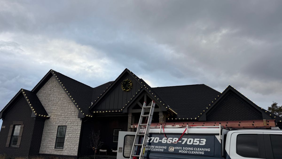 Christmas Lights for Bluegrass Brothers Exterior Services LLC in Elizabethtown, KY