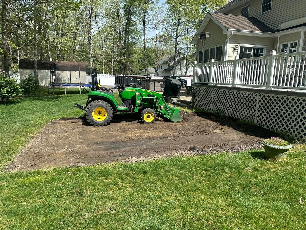 Backyard & Front Yard Transformation for GT Lawn Care in Egg Harbor Township, NJ